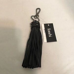 Franchi Authentic 100% Leather tassel Key Ring